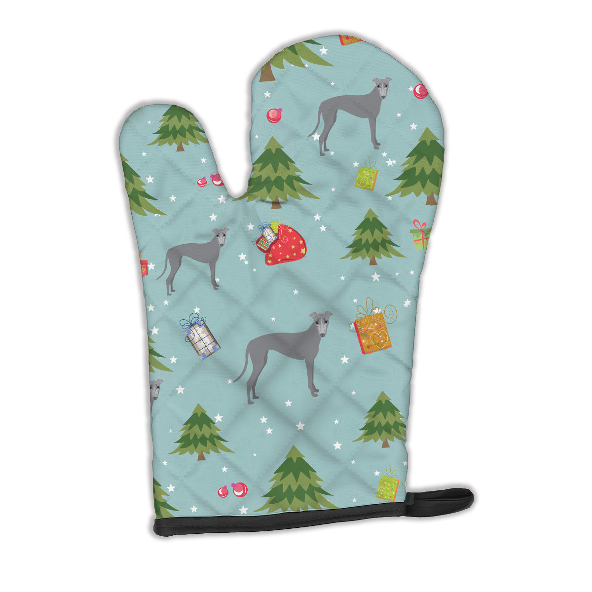 Christmas Greyhound Oven Mitt BB4959OVMT  the-store.com.