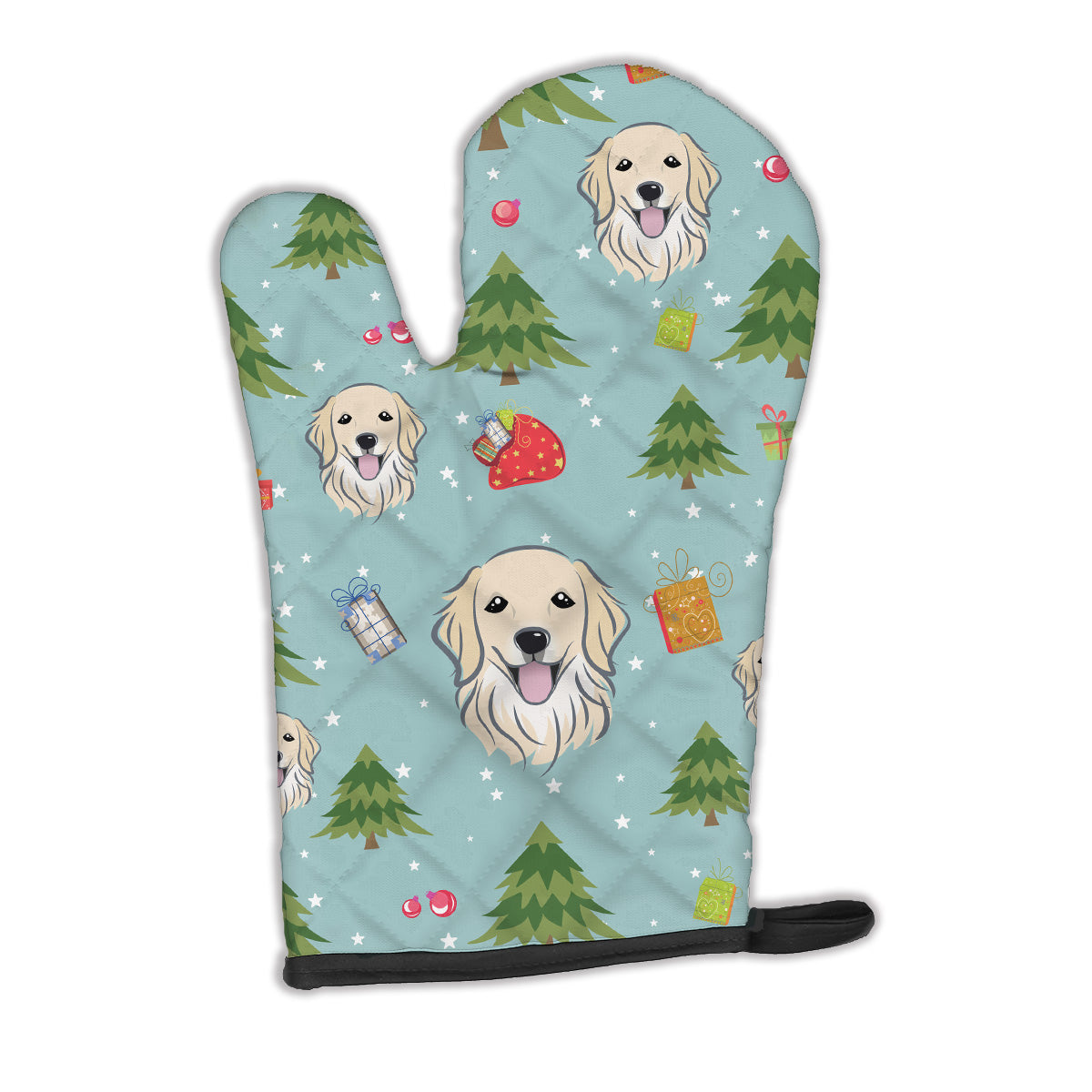 Christmas Golden Retriever Oven Mitt BB4994OVMT  the-store.com.