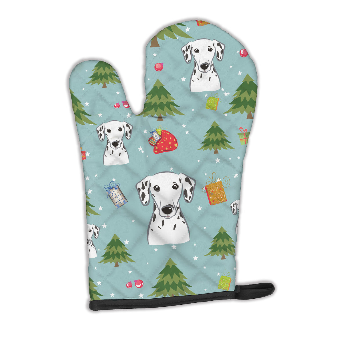 Christmas Dalmatian Oven Mitt BB4999OVMT  the-store.com.