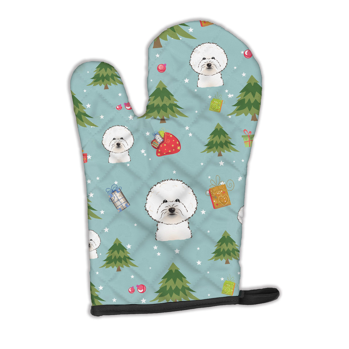 Christmas Bichon Frise Oven Mitt BB5006OVMT  the-store.com.