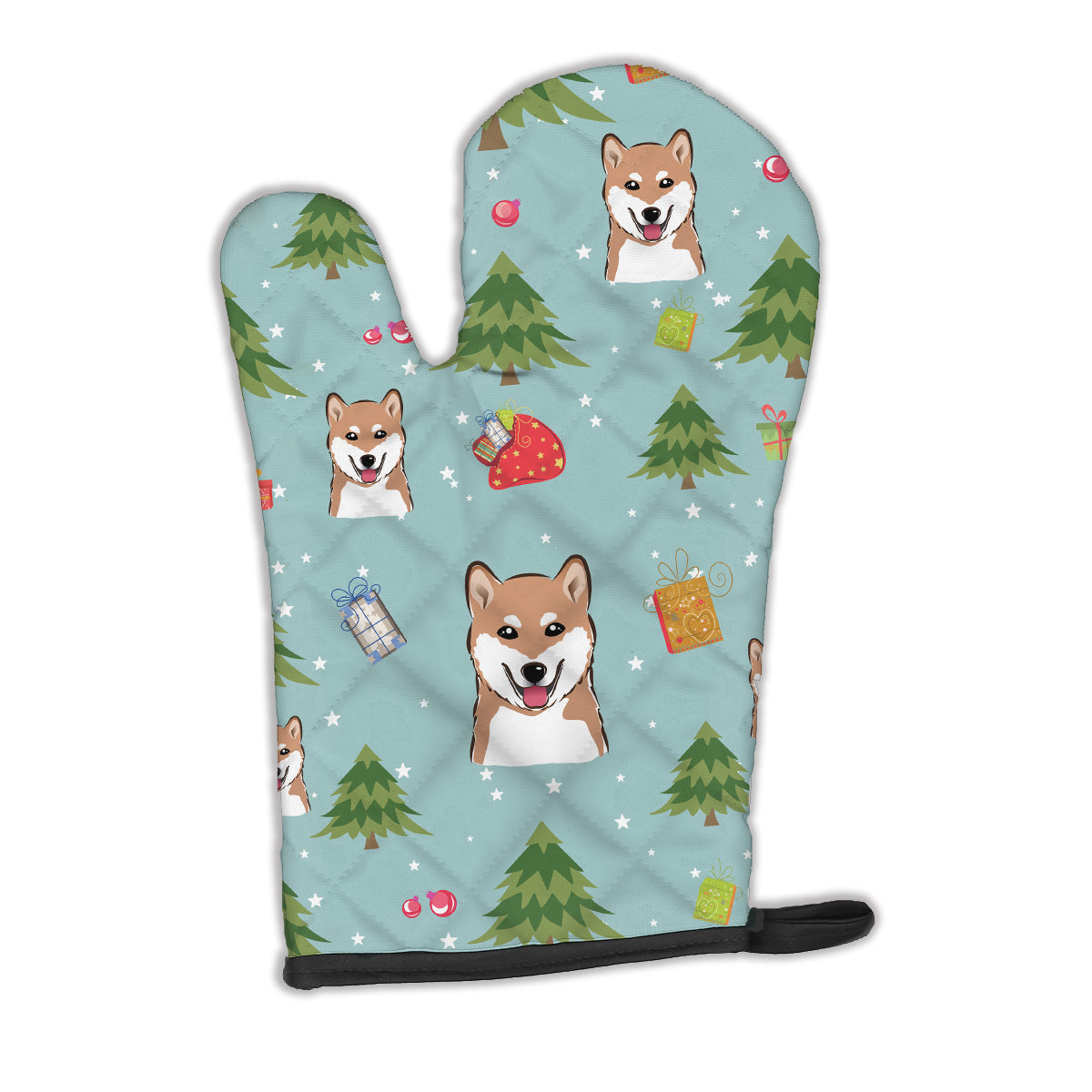 Christmas Shiba Inu Oven Mitt BB5014OVMT  the-store.com.