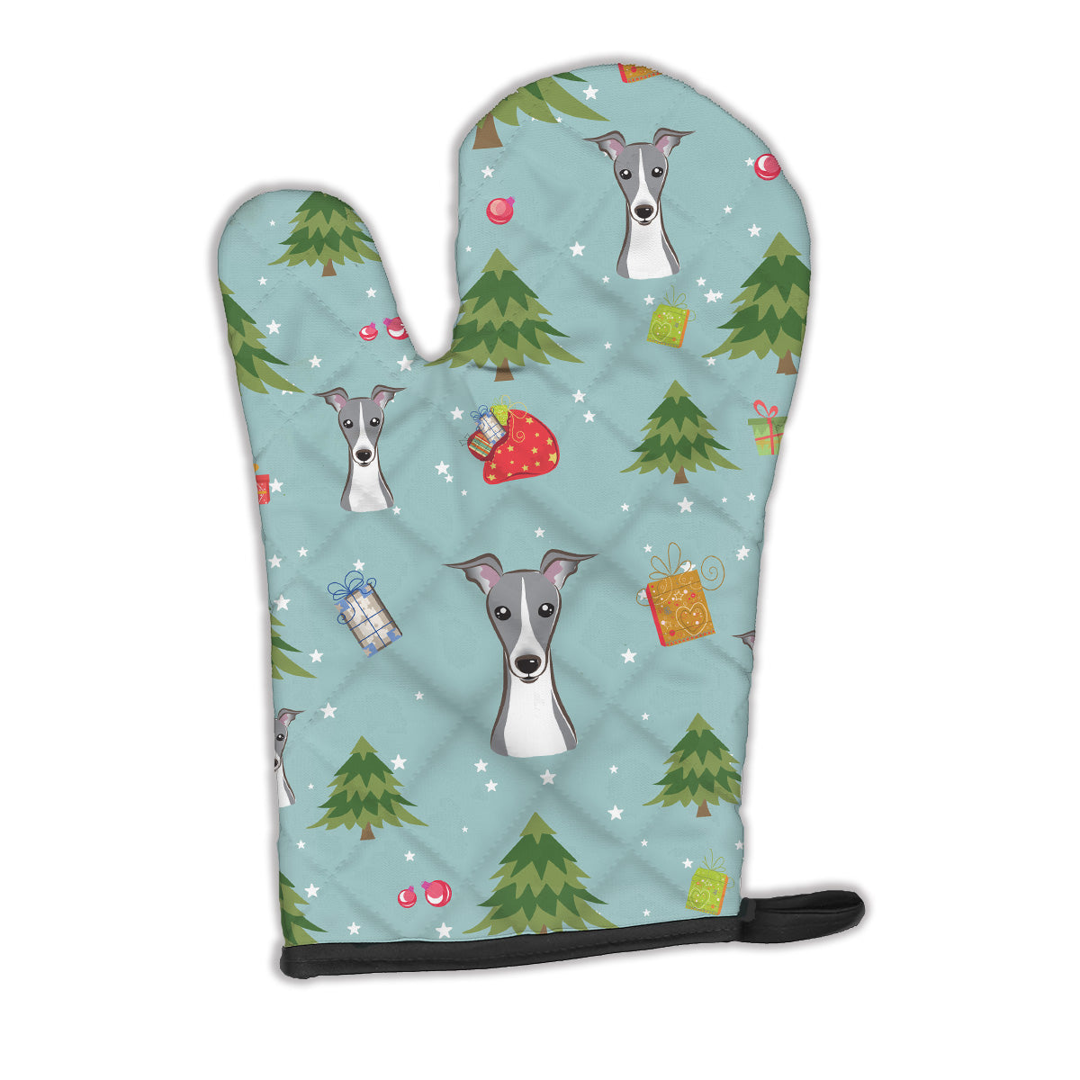 Christmas Italian Greyhound Oven Mitt BB5025OVMT  the-store.com.