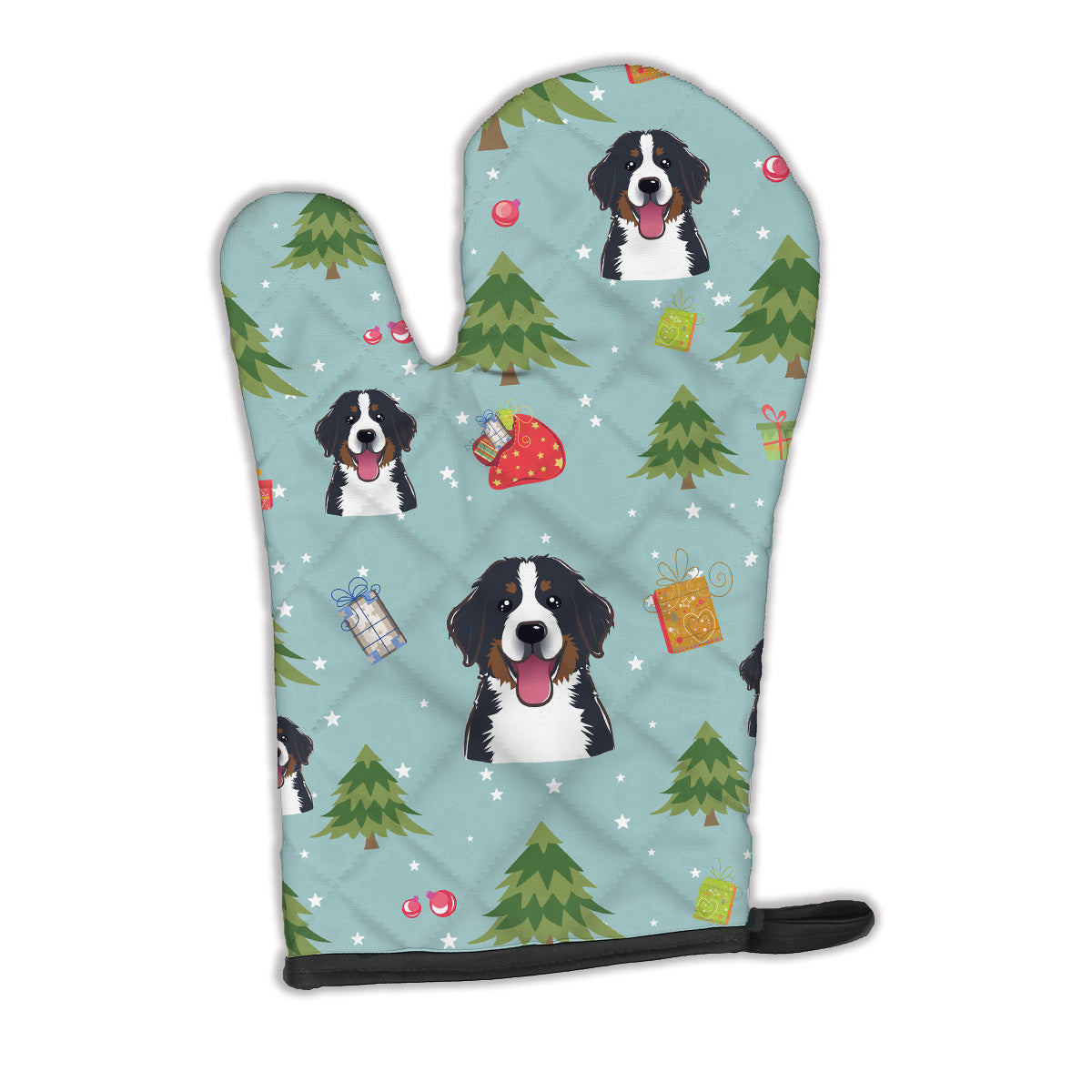 Christmas Bernese Mountain Dog Oven Mitt BB5026OVMT  the-store.com.