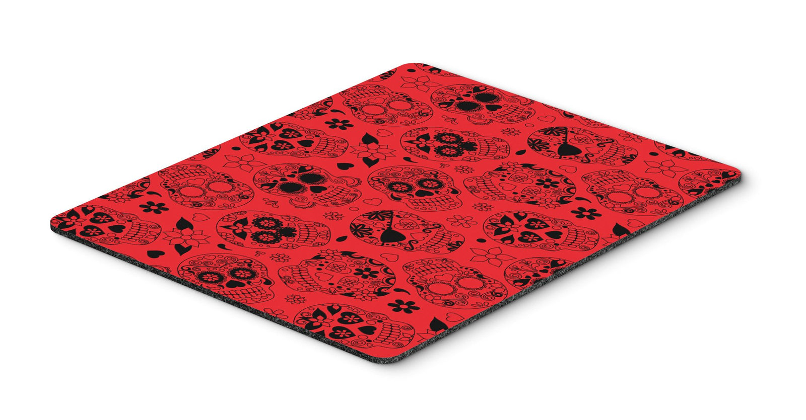 Day of the Dead Orange Mouse Pad, Hot Pad or Trivet BB5119MP by Caroline's Treasures