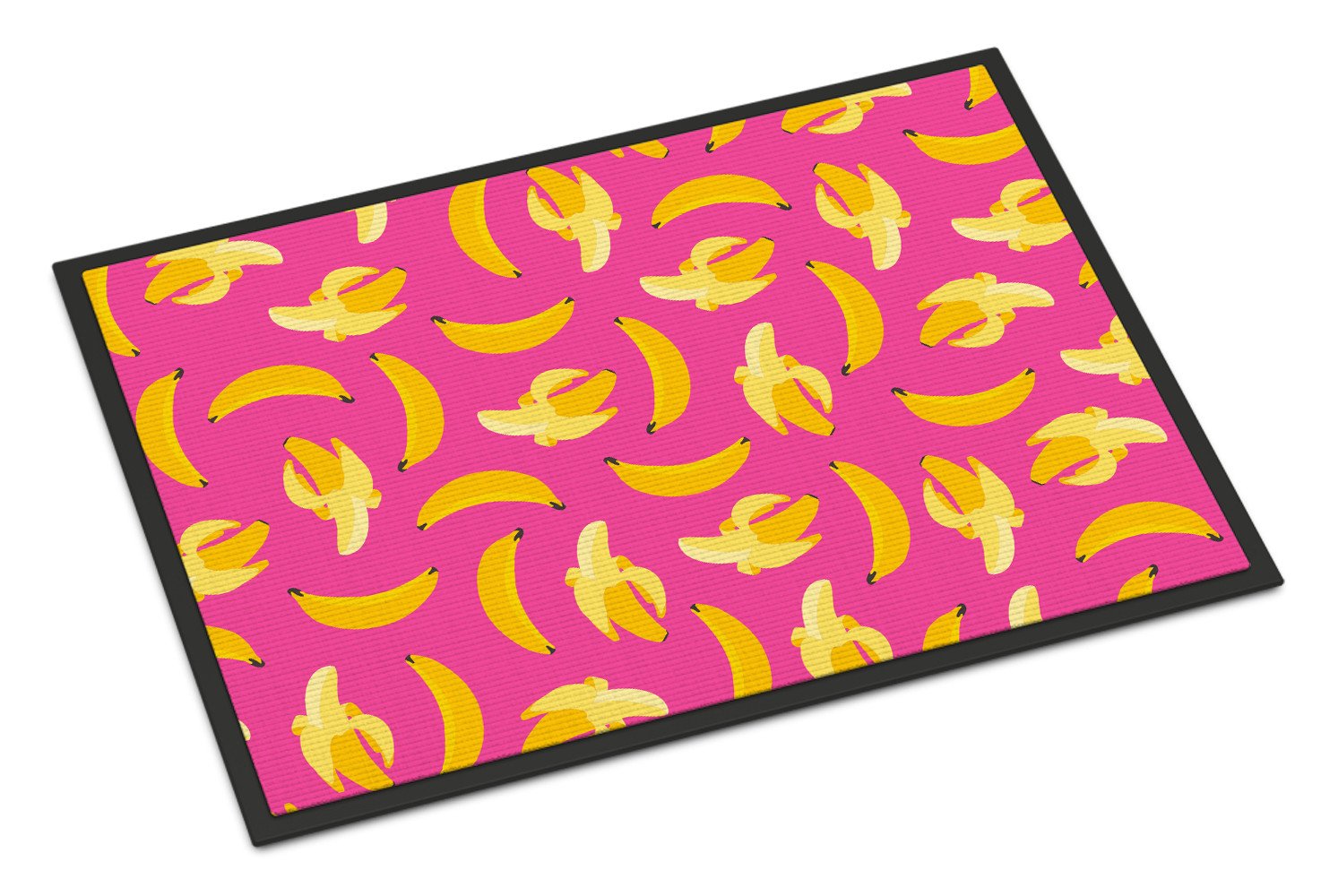 Bananas on Pink Indoor or Outdoor Mat 24x36 BB5140JMAT by Caroline's Treasures