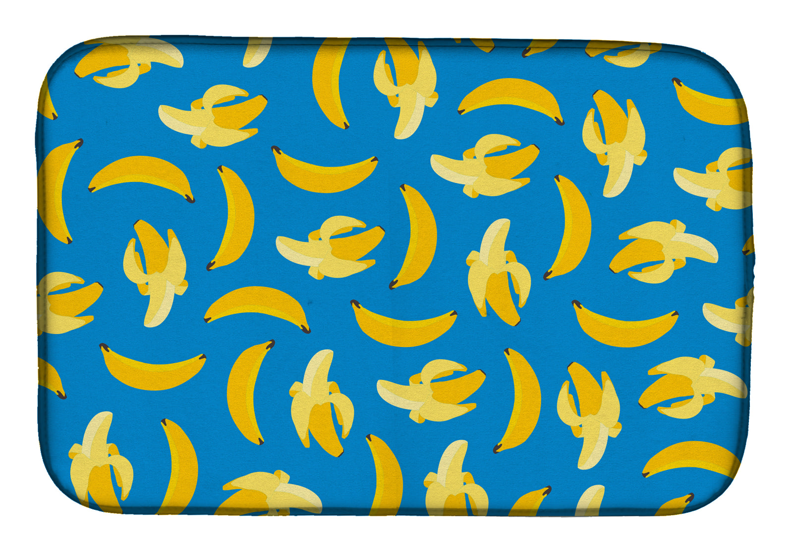 Bananas on Blue Dish Drying Mat BB5149DDM  the-store.com.