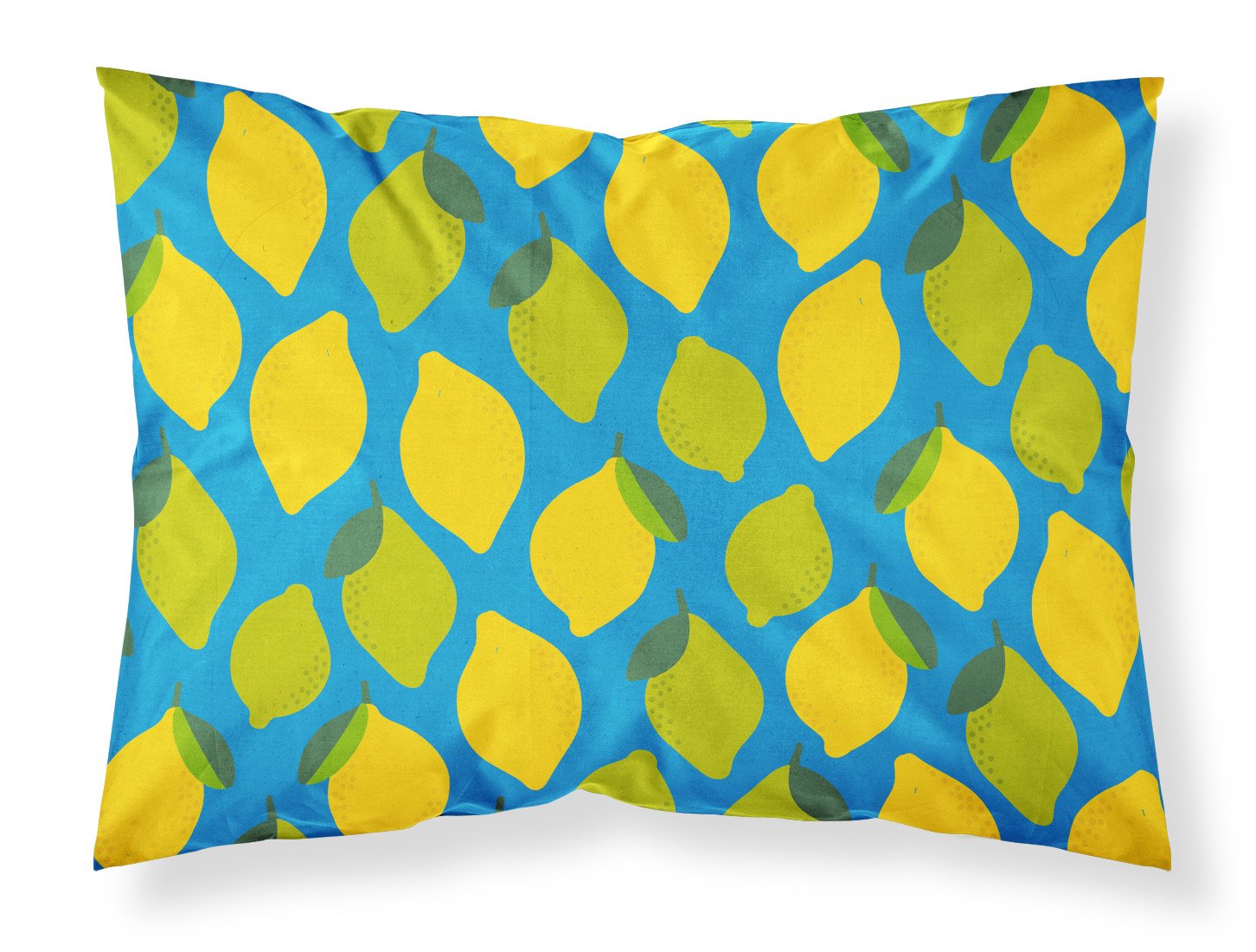 Lemons and Limes Fabric Standard Pillowcase BB5150PILLOWCASE by Caroline's Treasures