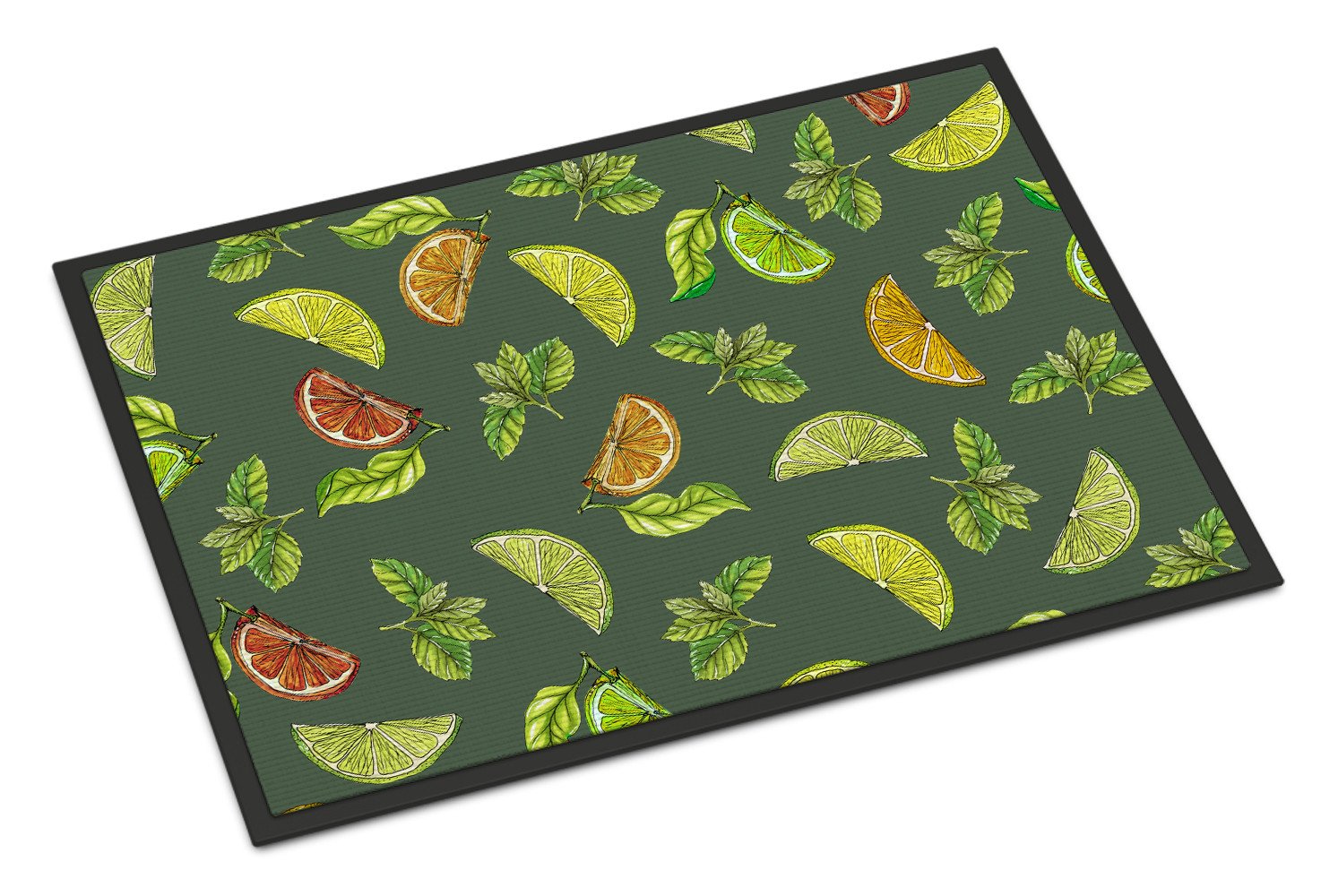 Lemons, Limes and Oranges Indoor or Outdoor Mat 24x36 BB5207JMAT by Caroline's Treasures