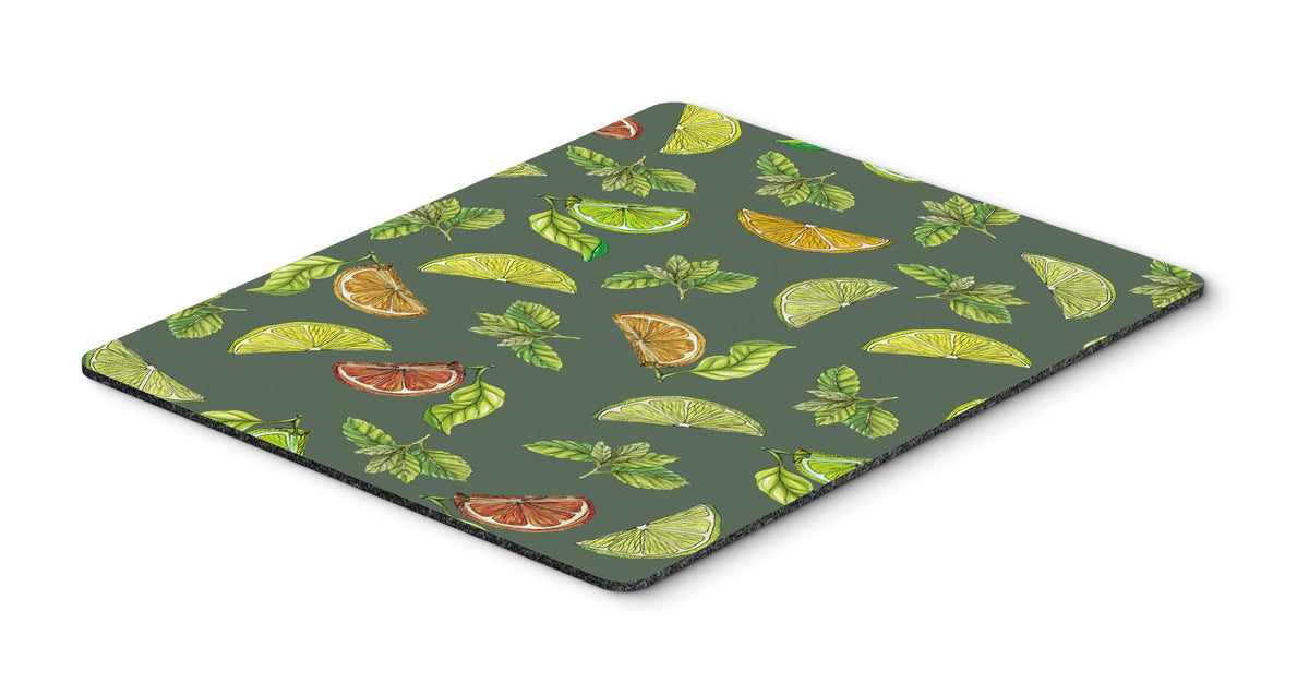Lemons, Limes and Oranges Mouse Pad, Hot Pad or Trivet BB5207MP by Caroline&#39;s Treasures