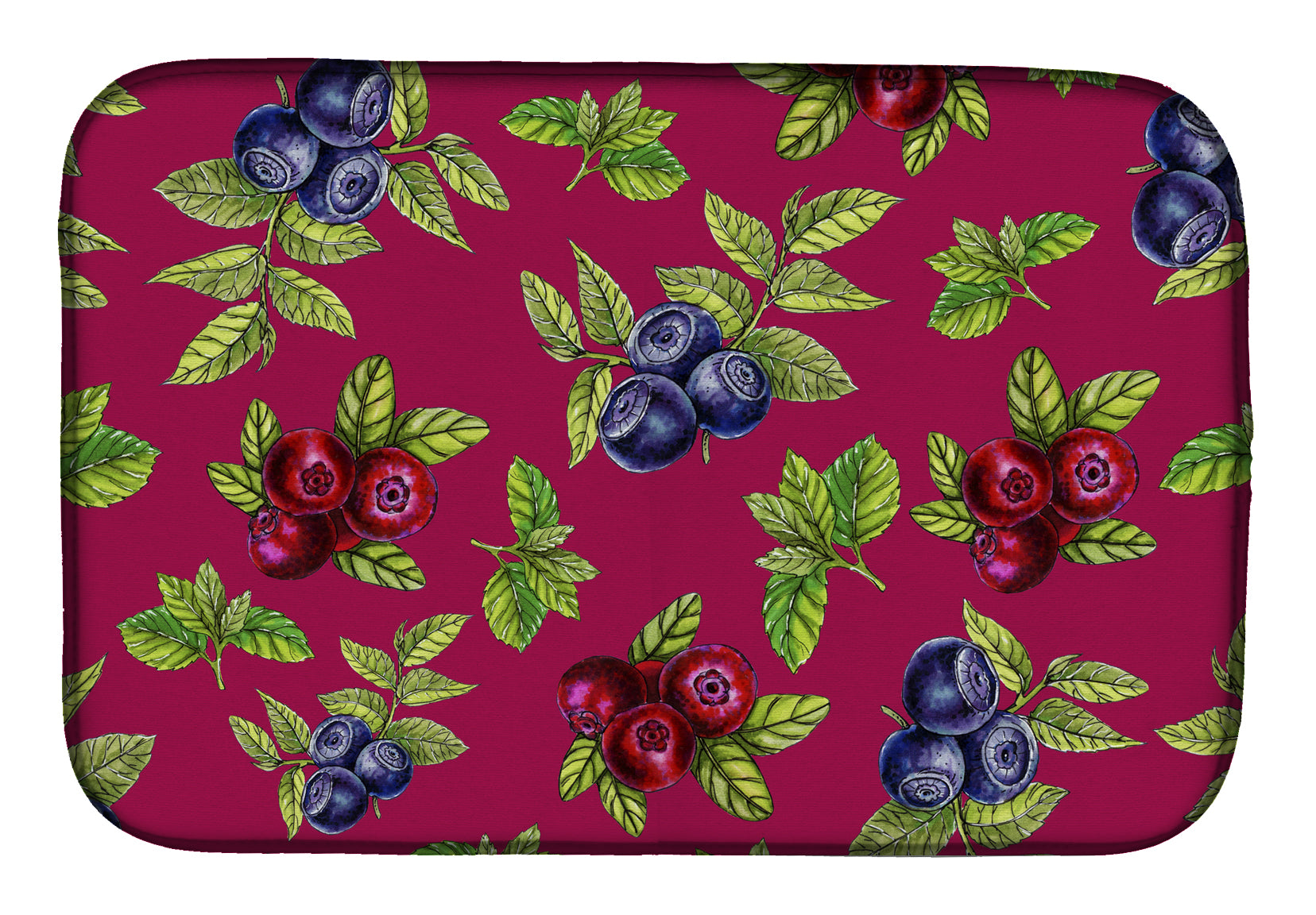 Berries Dish Drying Mat BB5209DDM  the-store.com.