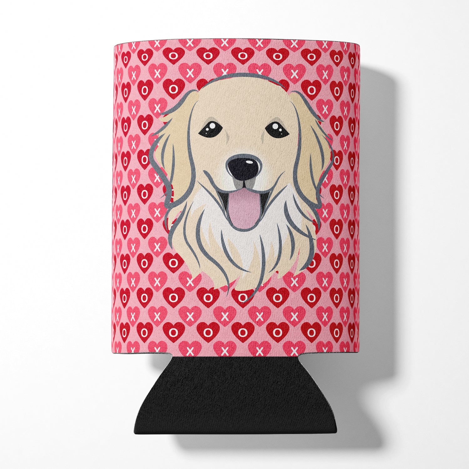 Golden Retriever Hearts Can or Bottle Hugger BB5275CC  the-store.com.