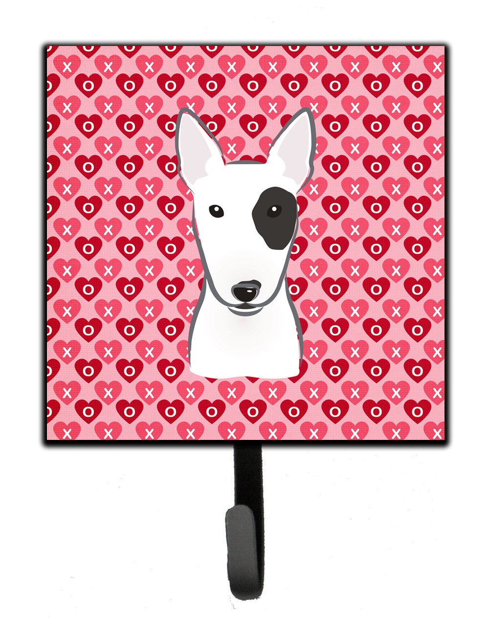 Bull Terrier Hearts Leash or Key Holder BB5279SH4 by Caroline&#39;s Treasures