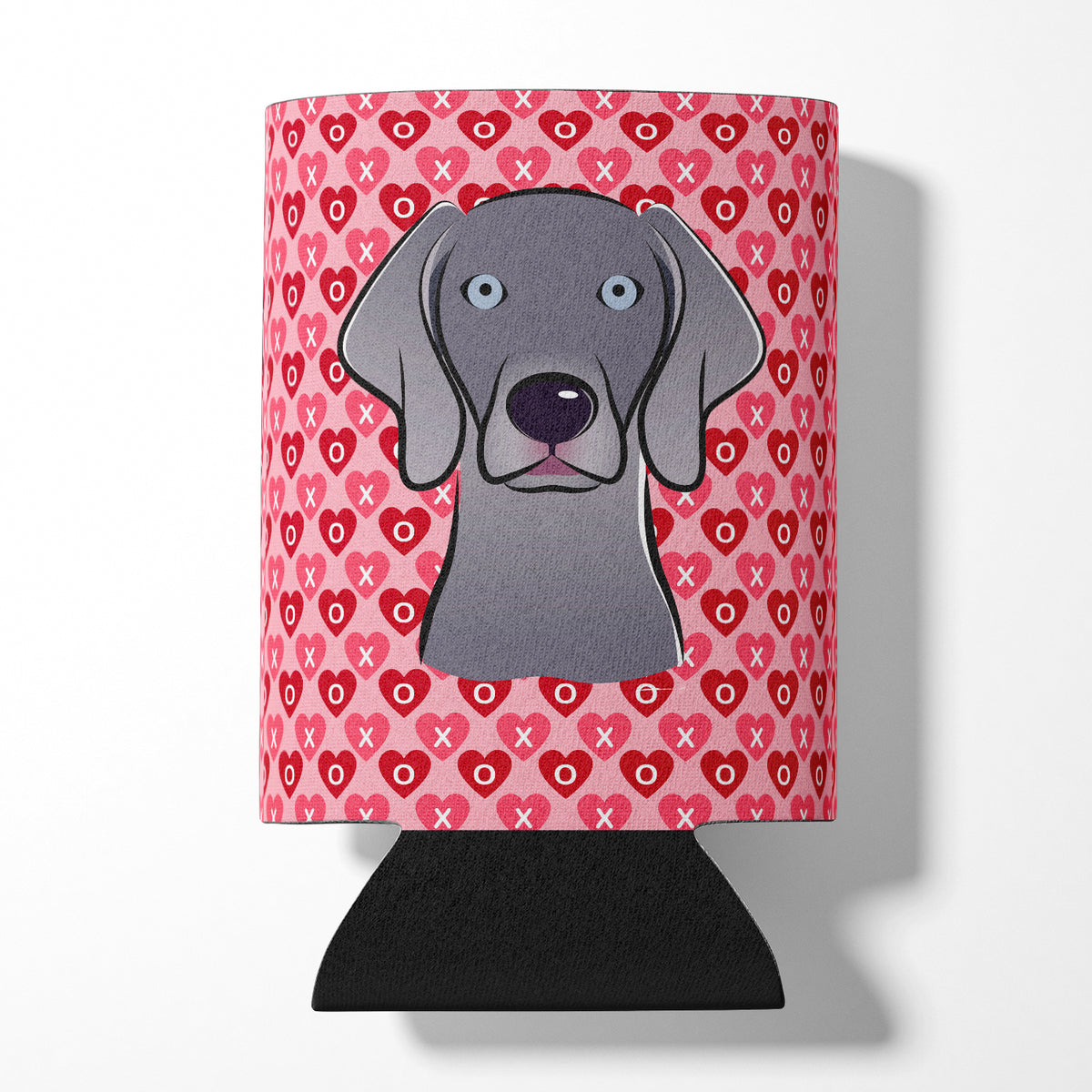 Weimaraner Hearts Can or Bottle Hugger BB5301CC  the-store.com.