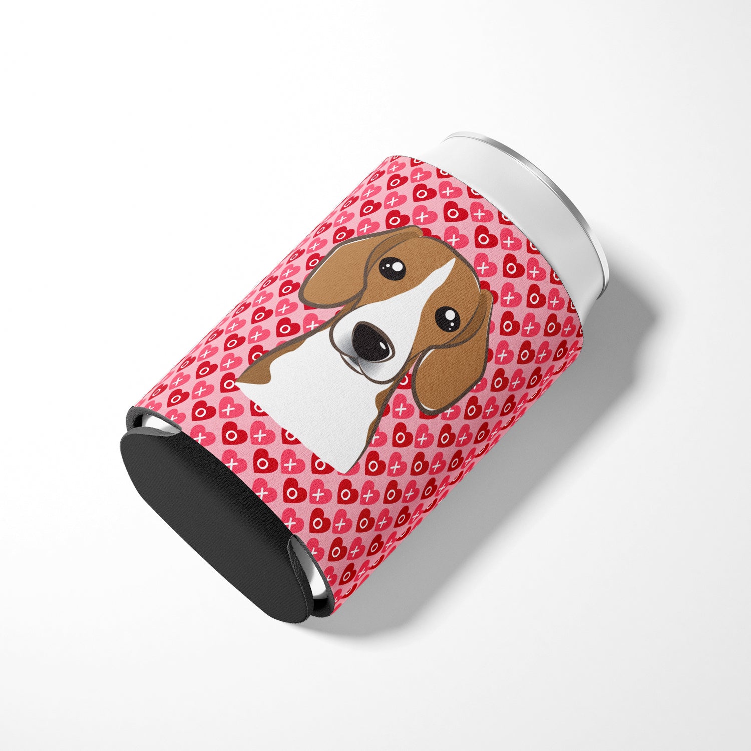 Beagle Hearts Can or Bottle Hugger BB5309CC  the-store.com.