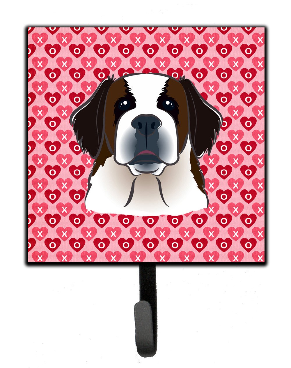 Saint Bernard Hearts Leash or Key Holder BB5316SH4 by Caroline&#39;s Treasures