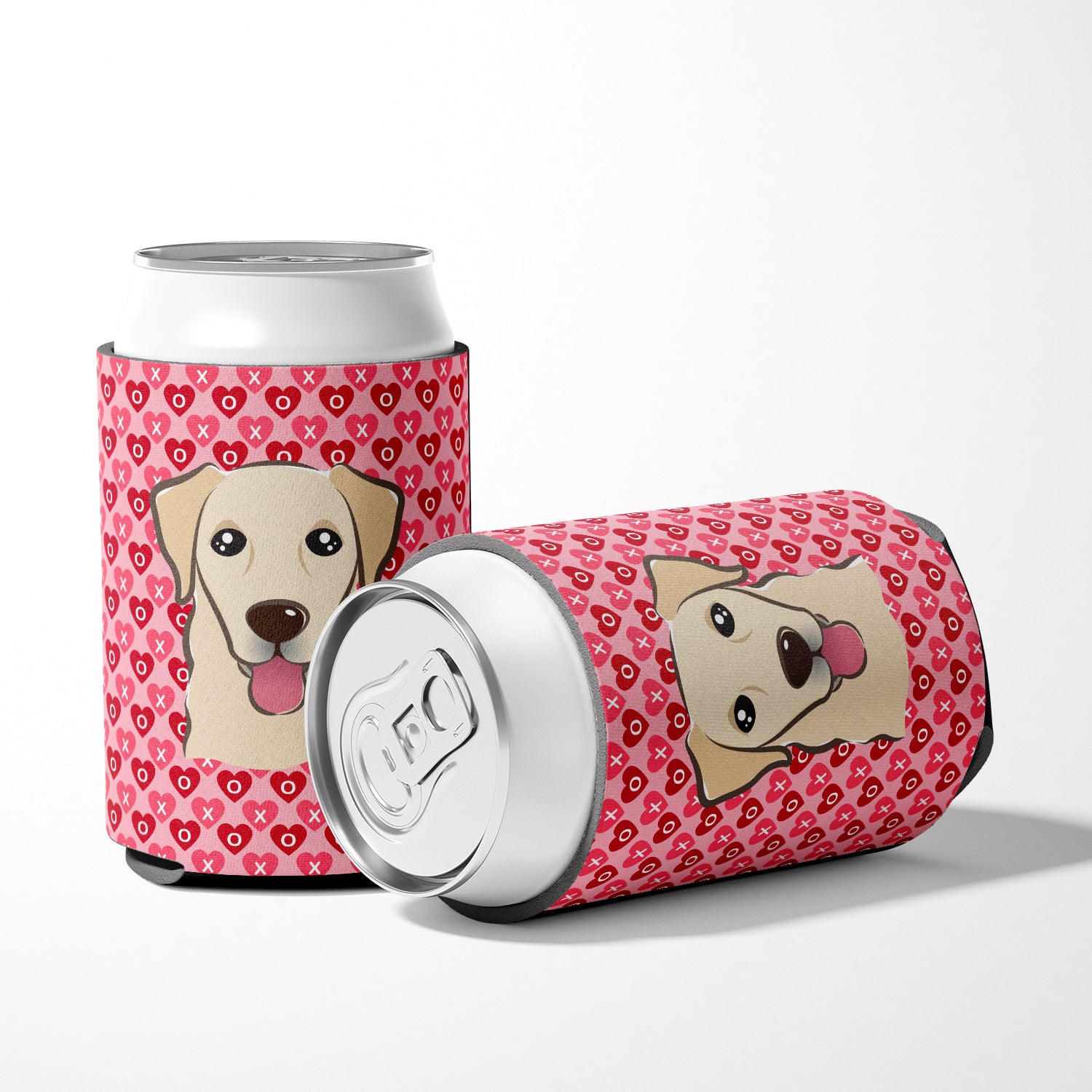 Golden Retriever Hearts Can or Bottle Hugger BB5322CC  the-store.com.