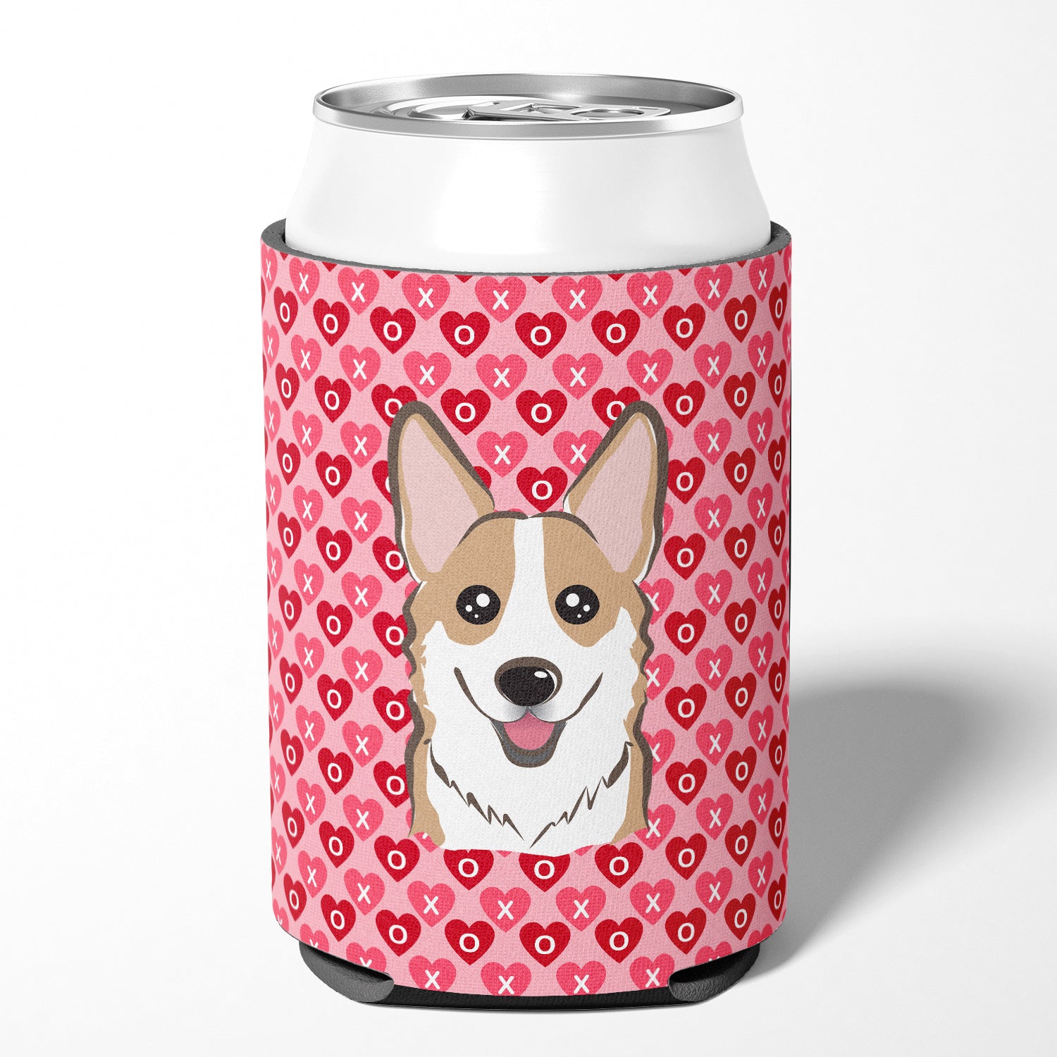 Sable Corgi Hearts Can or Bottle Hugger BB5323CC  the-store.com.