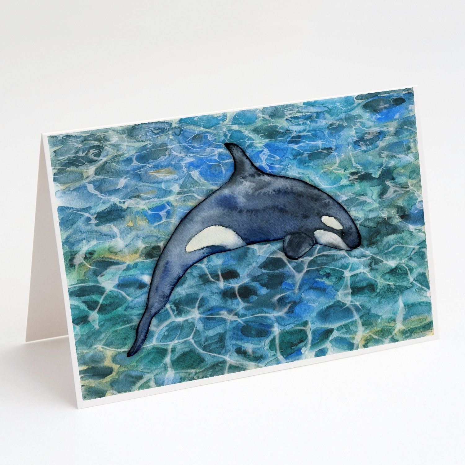 Buy this Killer Whale Orca #2 Greeting Cards and Envelopes Pack of 8