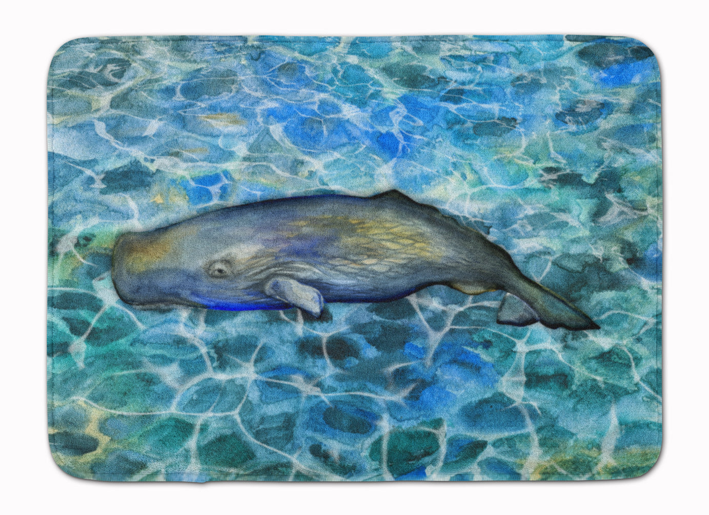 Sperm Whale Cachalot Machine Washable Memory Foam Mat BB5338RUG - the-store.com