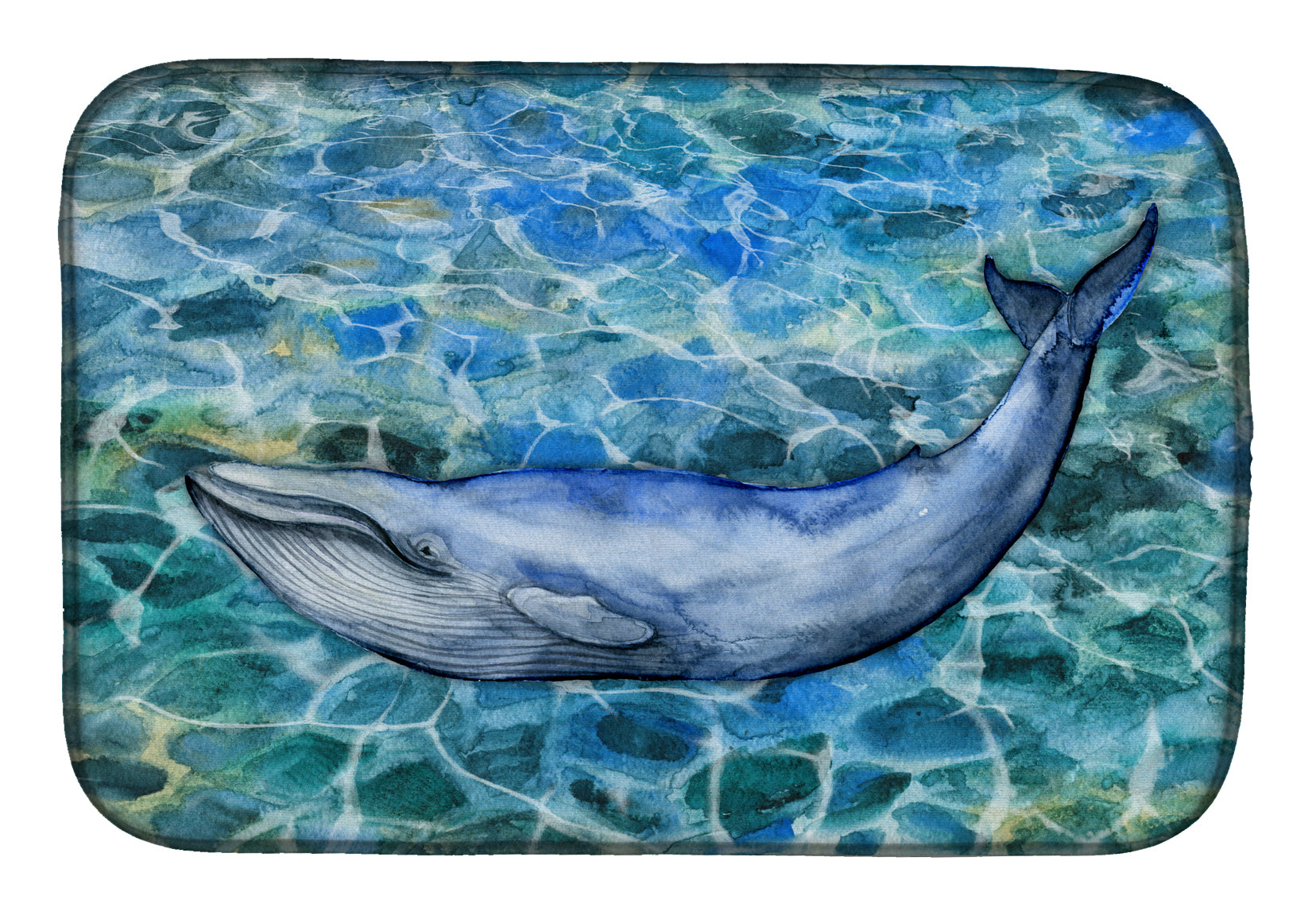 Humpback Whale Dish Drying Mat BB5340DDM  the-store.com.