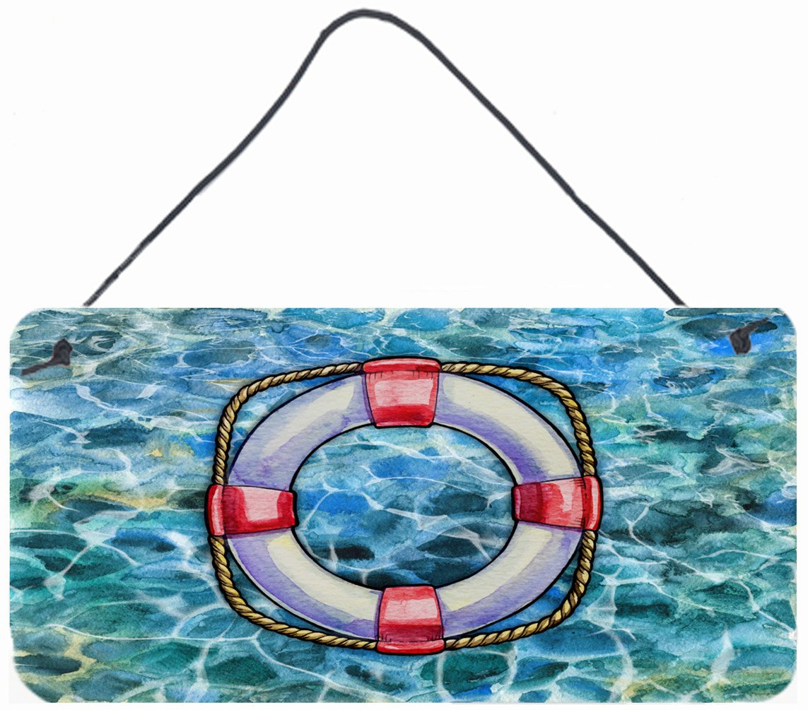 Life Saver Wall or Door Hanging Prints BB5344DS812 by Caroline's Treasures