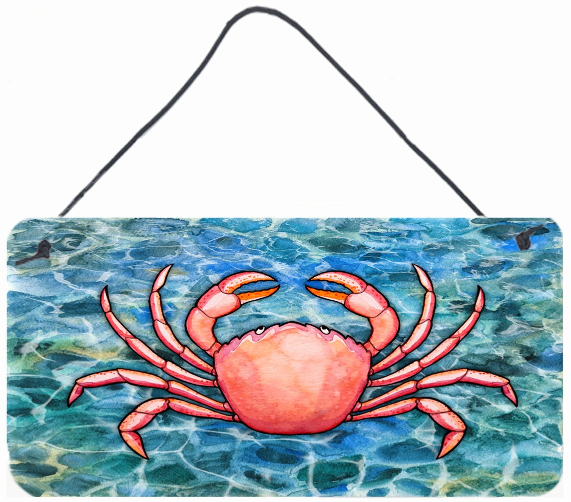 Crab Wall or Door Hanging Prints BB5346DS812 by Caroline's Treasures