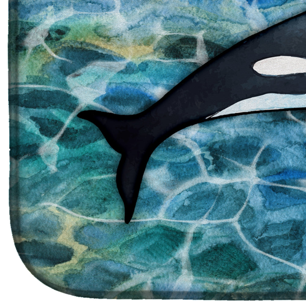 Killer Whale Orca Dish Drying Mat BB5348DDM  the-store.com.