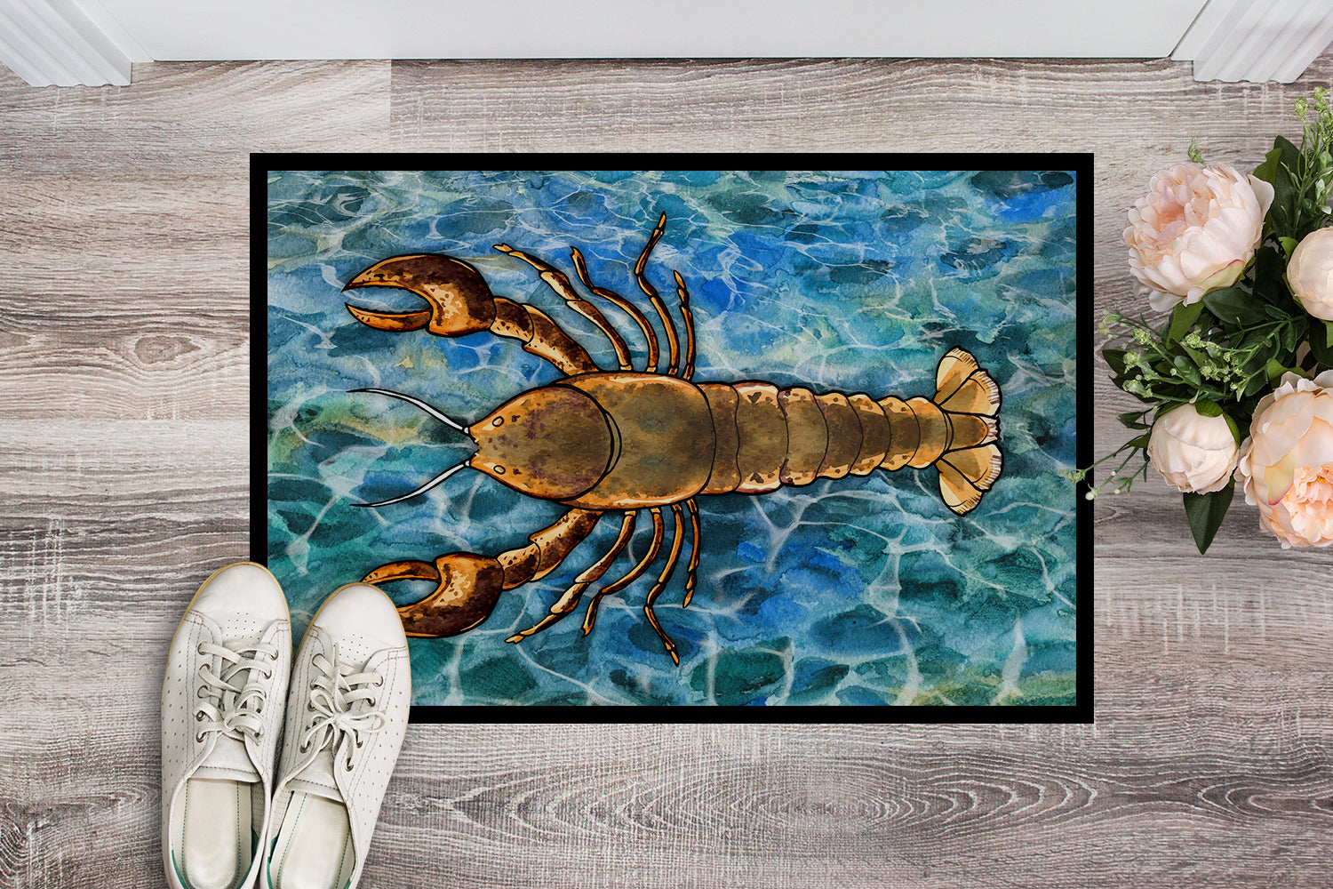 Lobster Indoor or Outdoor Mat 18x27 BB5351MAT - the-store.com