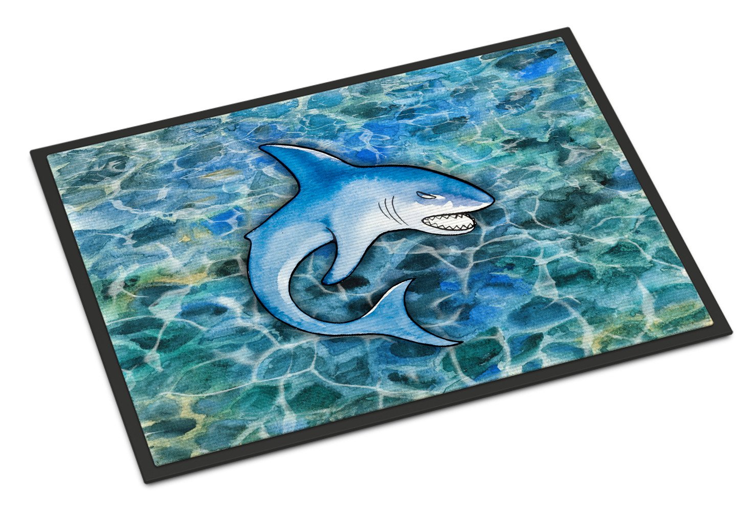 Shark Indoor or Outdoor Mat 24x36 BB5352JMAT by Caroline's Treasures