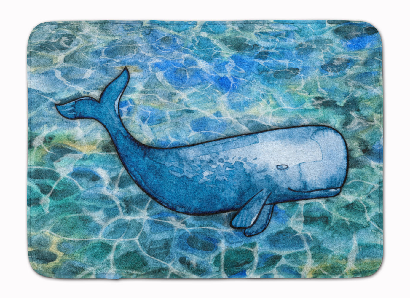 Sperm Whale Cachalot Machine Washable Memory Foam Mat BB5354RUG - the-store.com