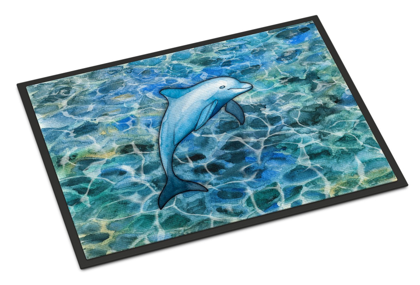 Dolphin Indoor or Outdoor Mat 24x36 BB5356JMAT by Caroline's Treasures