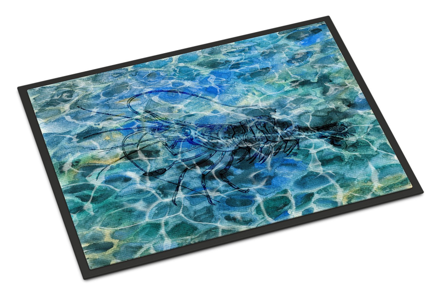 Shrimp Under water Indoor or Outdoor Mat 24x36 BB5359JMAT by Caroline's Treasures