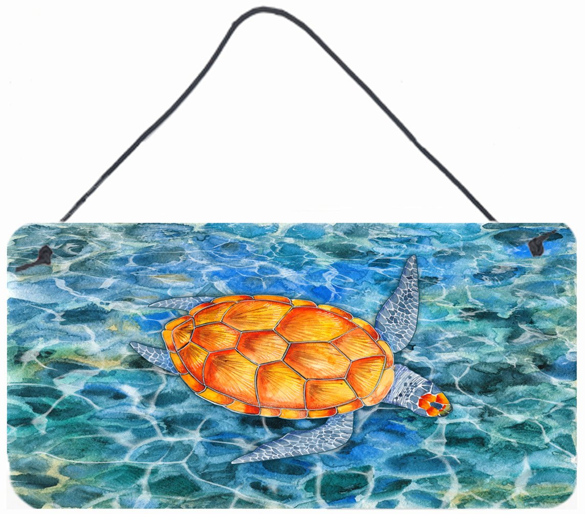 Sea Turtle Wall or Door Hanging Prints BB5364DS812 by Caroline's Treasures