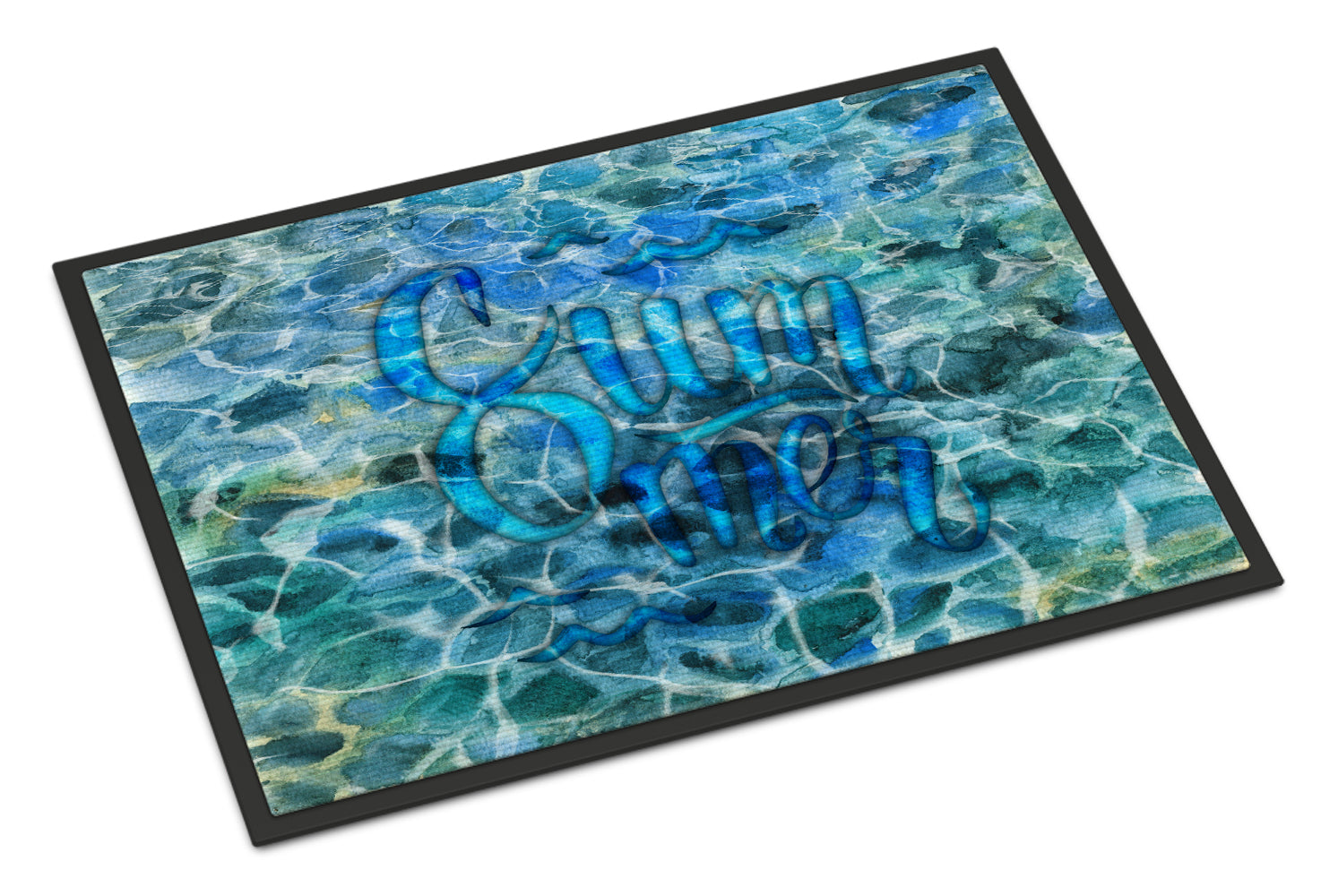 Summer Under Water Indoor or Outdoor Mat 18x27 BB5365MAT - the-store.com