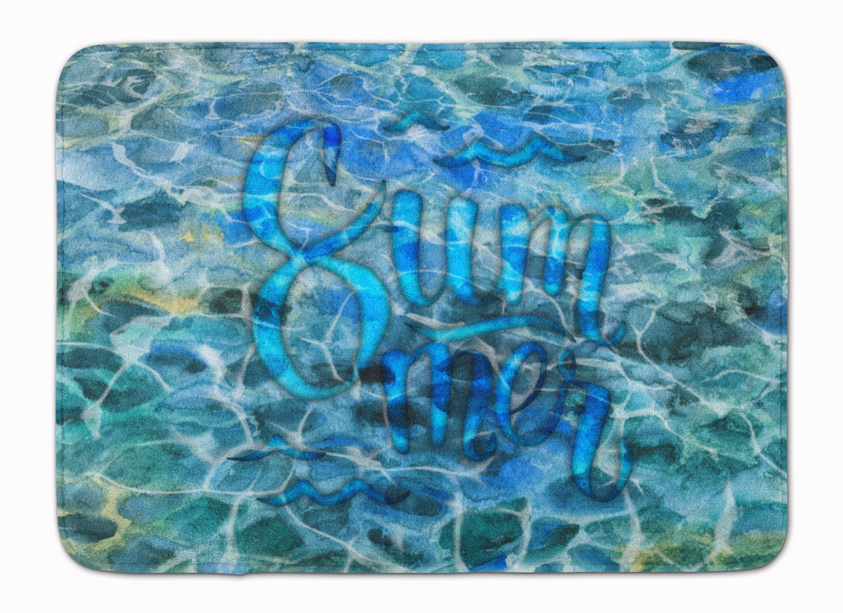 Summer Under Water Machine Washable Memory Foam Mat BB5365RUG - the-store.com