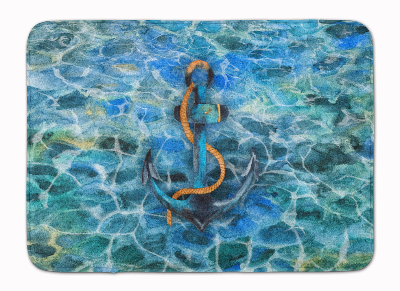 Anchor and Rope Machine Washable Memory Foam Mat BB5370RUG - the-store.com