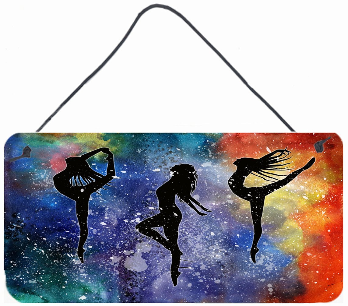 Dancers Wall or Door Hanging Prints BB5372DS812 by Caroline's Treasures