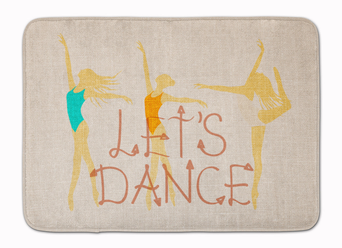 Let&#39;s Dance Linen Light Machine Washable Memory Foam Mat BB5376RUG - the-store.com