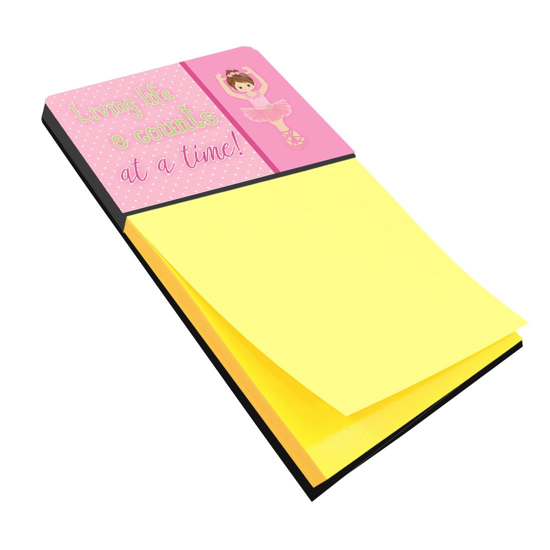 Ballet in 8 Counts Brunette Sticky Note Holder BB5396SN by Caroline's Treasures