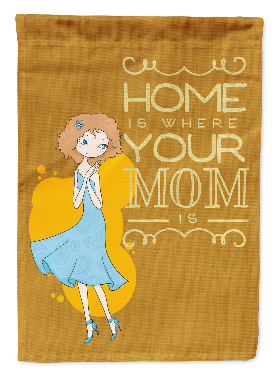 Home is Where Mom is Flag Garden Size BB5414GF  the-store.com.
