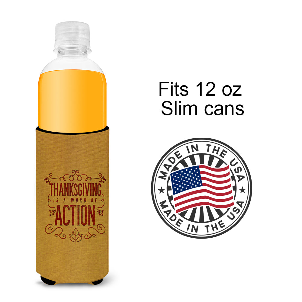 Thanksgiving is Action  Ultra Hugger for slim cans BB5458MUK  the-store.com.