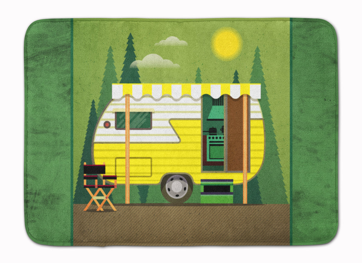 Greatest Adventure Retro Camper Machine Washable Memory Foam Mat BB5478RUG - the-store.com