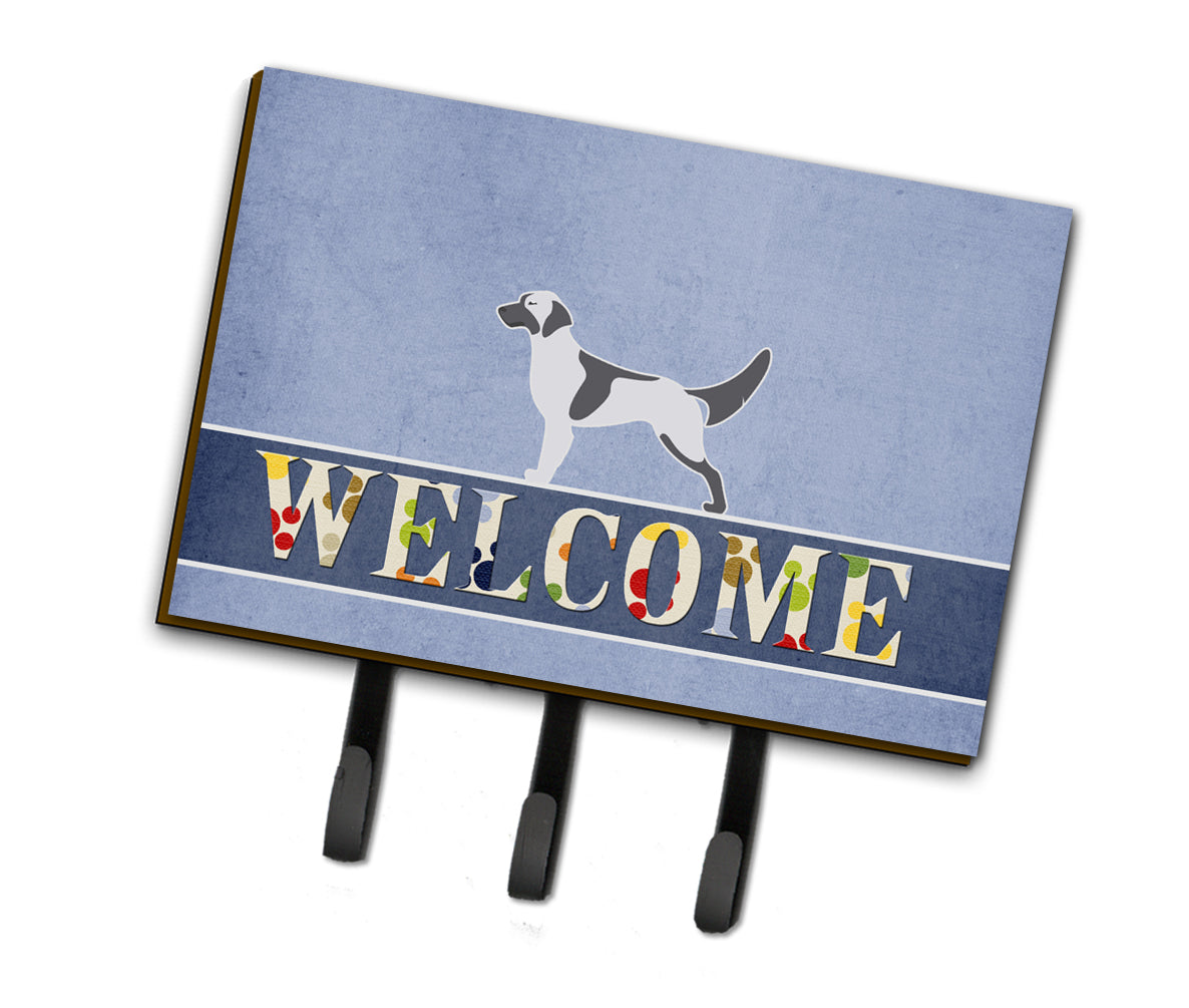 English Setter Welcome Leash or Key Holder BB5485TH68  the-store.com.