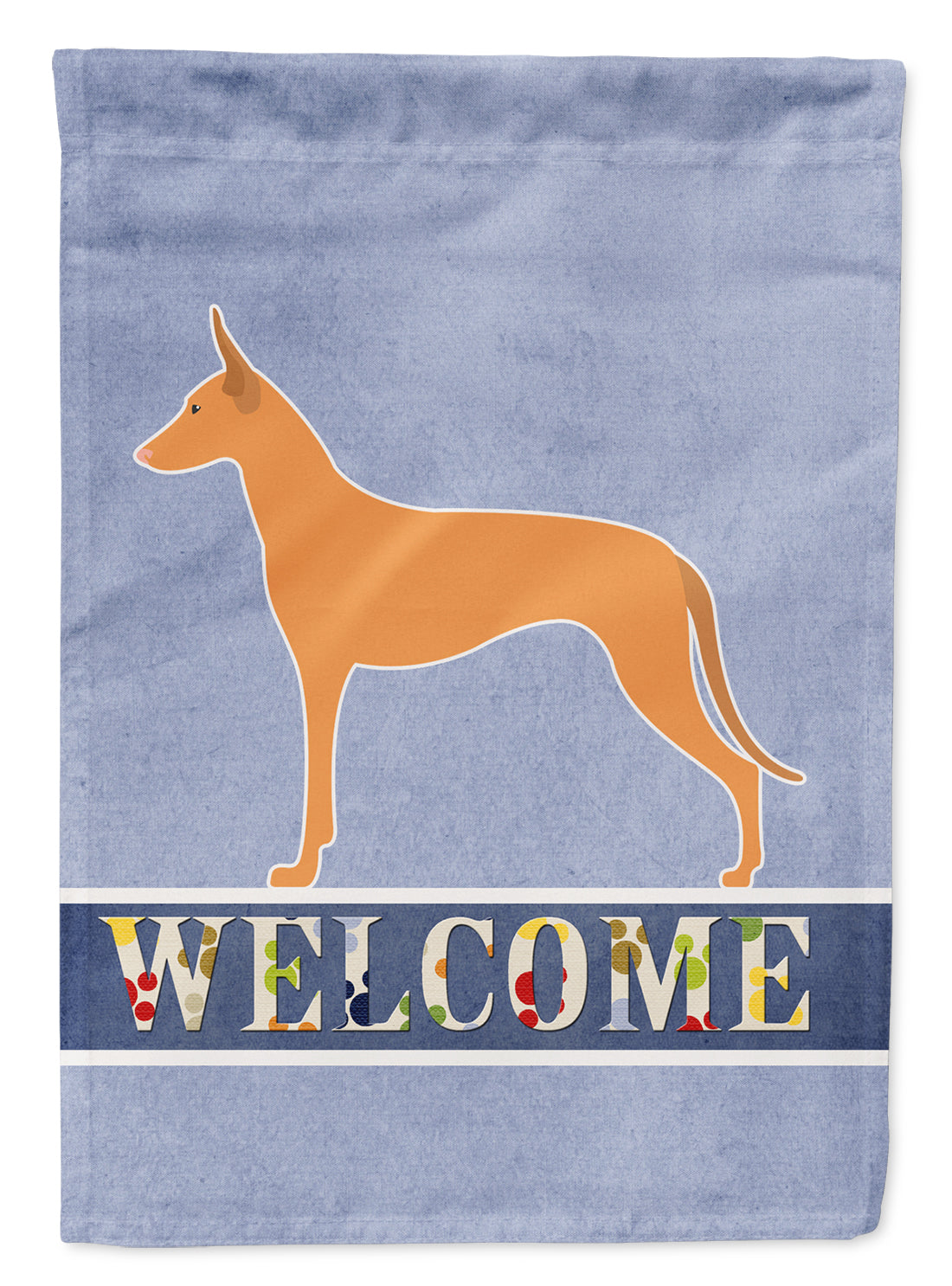 Pharaoh Hound Welcome Flag Garden Size BB5492GF  the-store.com.