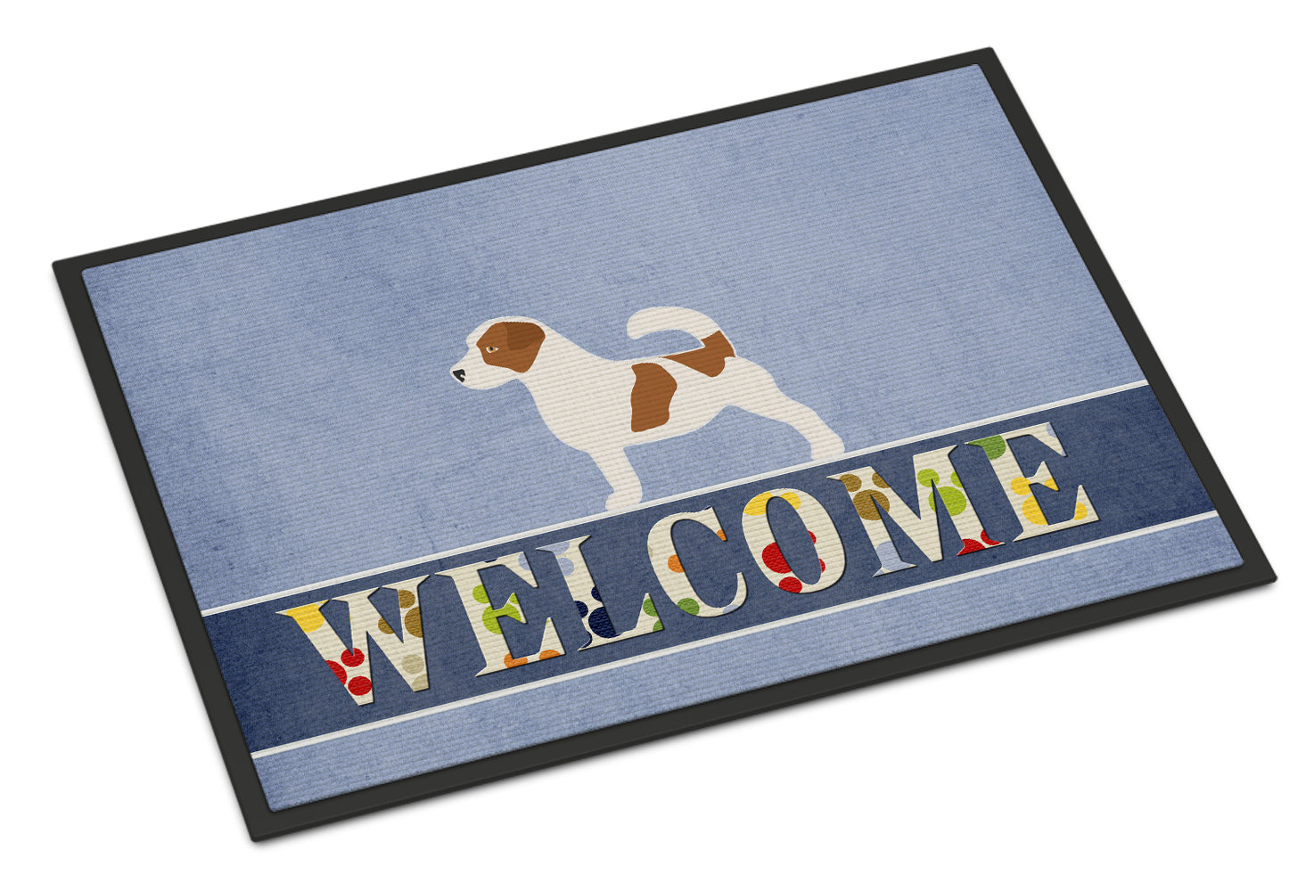 Jack Russell Terrier Welcome Indoor or Outdoor Mat 18x27 BB5511MAT - the-store.com