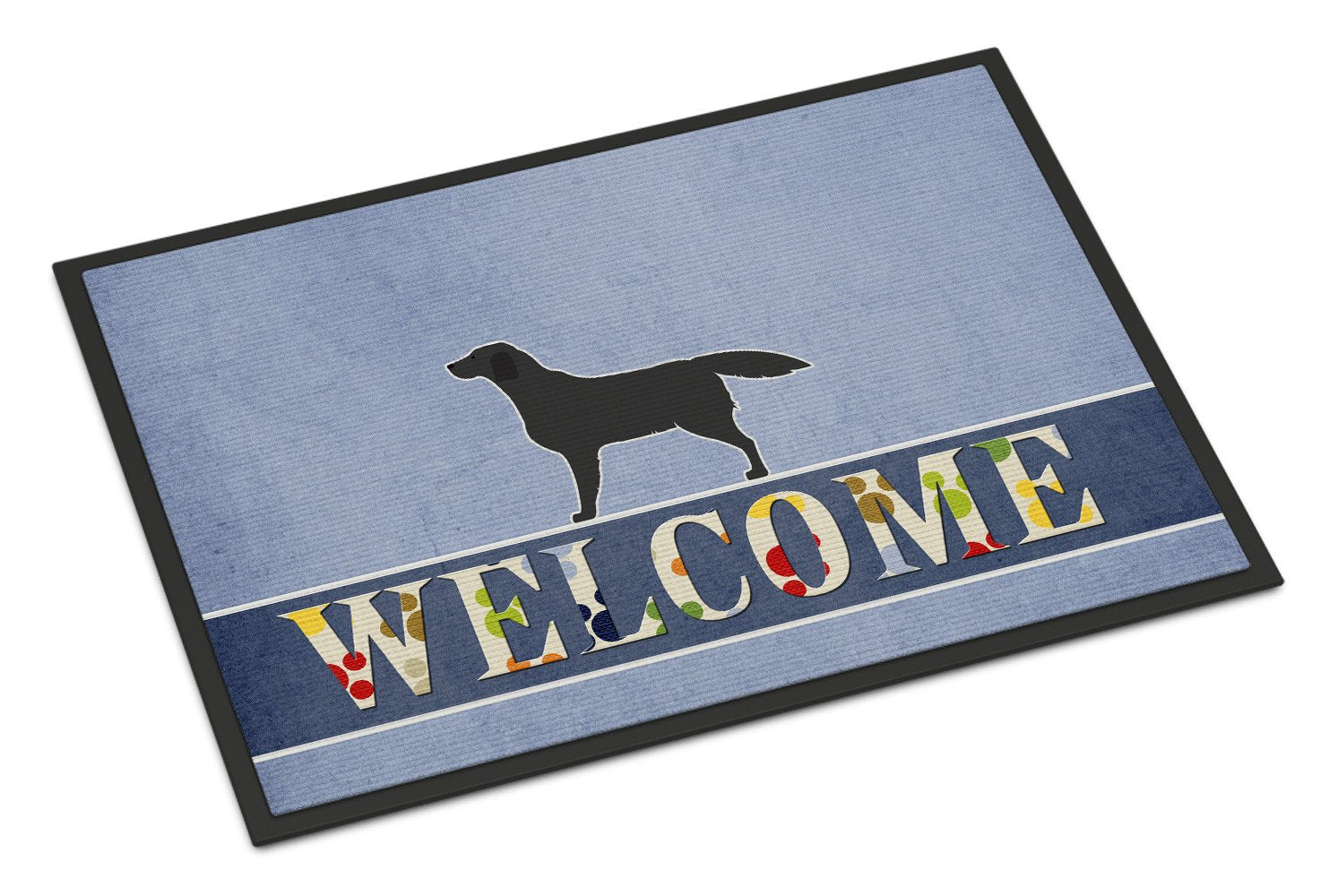 Black Labrador Retriever Welcome Indoor or Outdoor Mat 24x36 BB5512JMAT by Caroline's Treasures