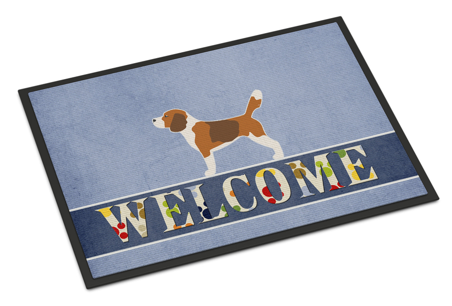 Beagle Welcome Indoor or Outdoor Mat 18x27 BB5514MAT - the-store.com