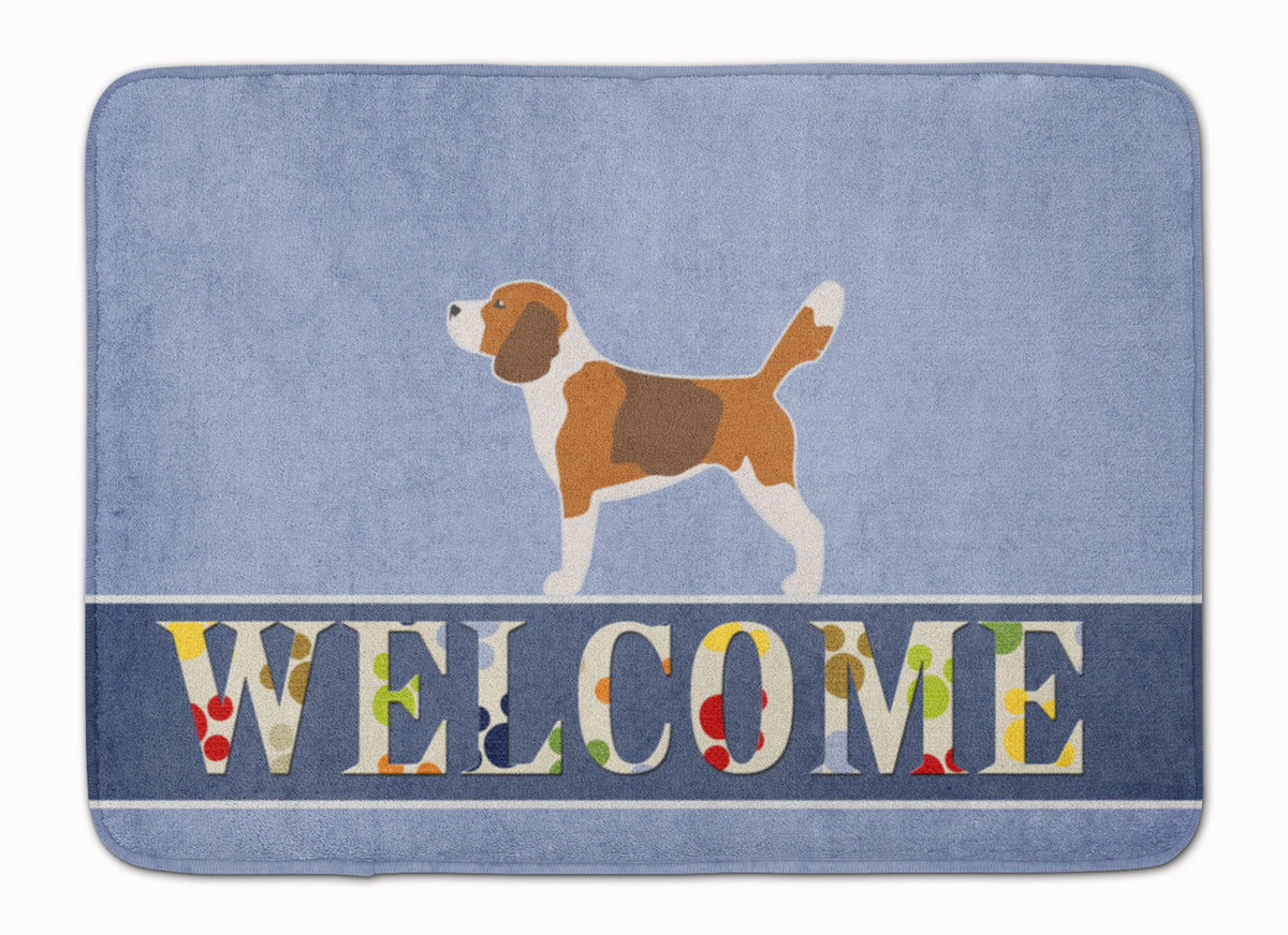 Beagle Welcome Machine Washable Memory Foam Mat BB5514RUG - the-store.com