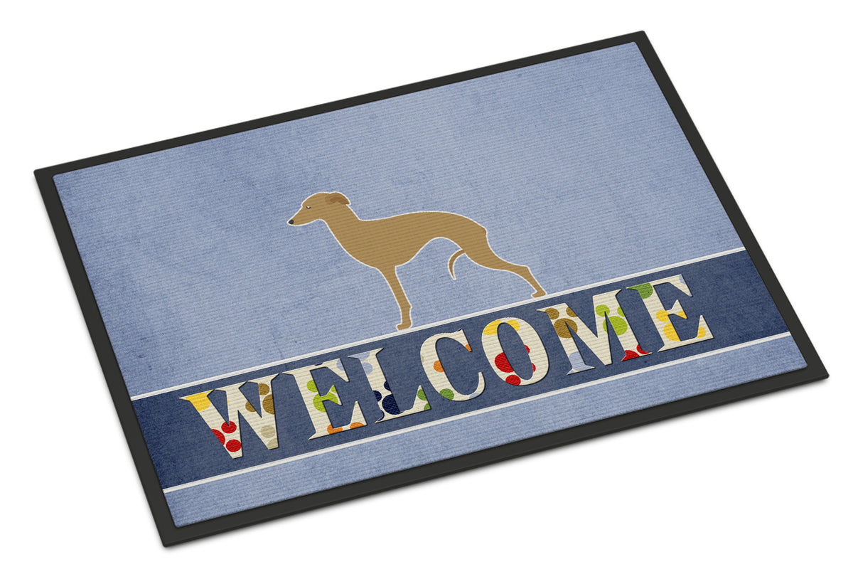 Italian Greyhound Welcome Indoor or Outdoor Mat 18x27 BB5518MAT - the-store.com