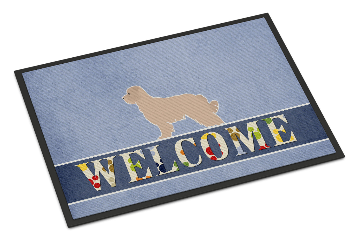 Pyrenean Shepherd Welcome Indoor or Outdoor Mat 18x27 BB5522MAT - the-store.com